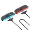 iPega SW2119A Nabíjecí kabel (3m, 2ks) pro JoyCon Ovladače Nintendo Switch 2 Red/Blue