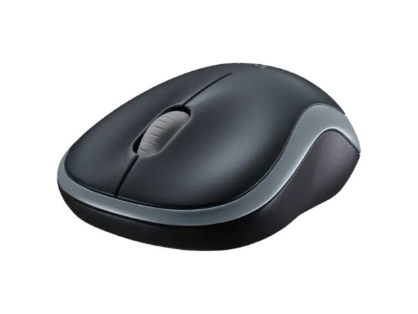 Logitech M185/Kancelářská/Optická/1 000 DPI/Bezdrátová USB/Šedá
