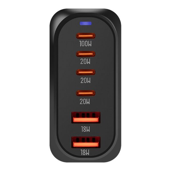 OBAL:ME Terminal GaN Stolní nabíječka 4C2A 100W Black