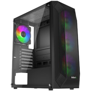 EVOLVEO Xenon, Midi Tower/4x ARGB/mesh+sklo