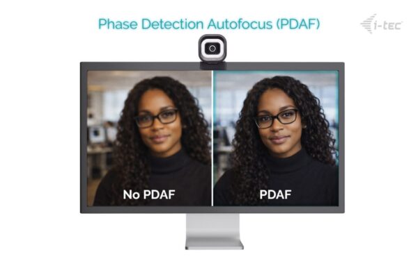 i-tec SOLOMON 700 STREAM 4K Webcam s LED osvětlením