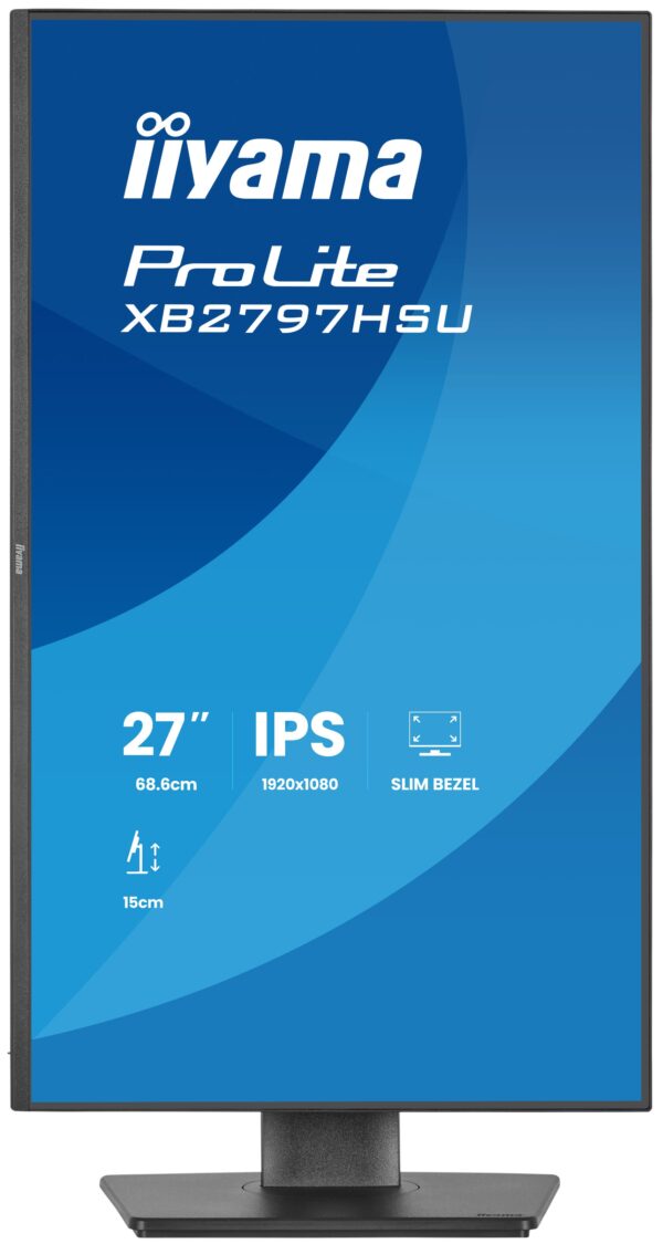 iiyama ProLite/XB2797HSU-B1/27"/IPS/FHD/120Hz/4ms/Černá/5R