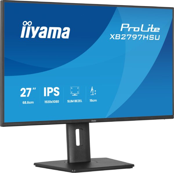 iiyama ProLite/XB2797HSU-B1/27"/IPS/FHD/120Hz/4ms/Černá/5R