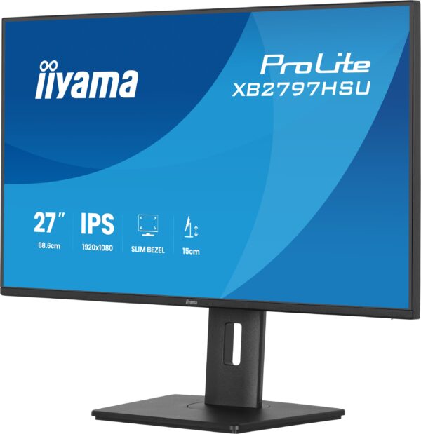 iiyama ProLite/XB2797HSU-B1/27"/IPS/FHD/120Hz/4ms/Černá/5R