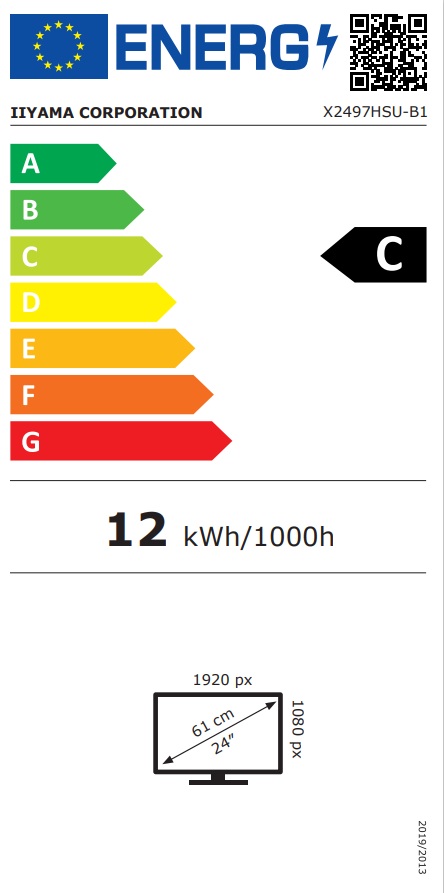 iiyama ProLite/X2497HSU-B1/23,8"/IPS/FHD/120Hz/4ms/Černá/5R