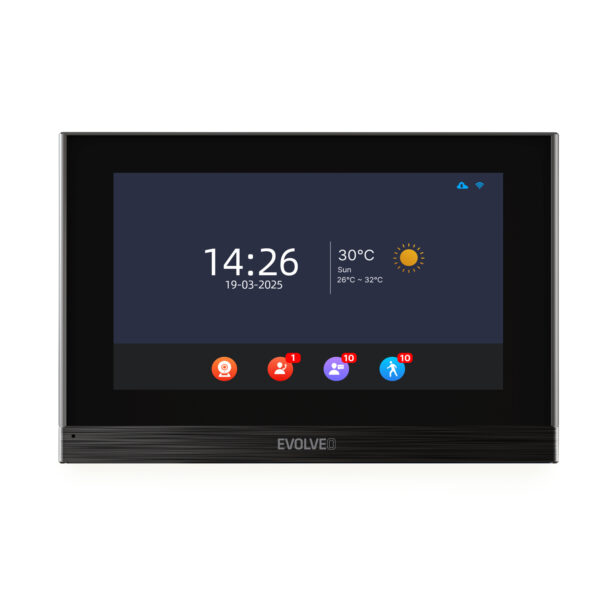 EVOLVEO DoorPhone ID-1, 2drátový videotelefon s RFID, otiskem prstu a podporou ONVIF kamer