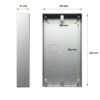 EVOLVEO DoorPhone ID Kovová povrchová montážní krabice pro venkovní jednotku